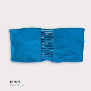 MIKOH Sunset Bandeau Bikini Top XS
